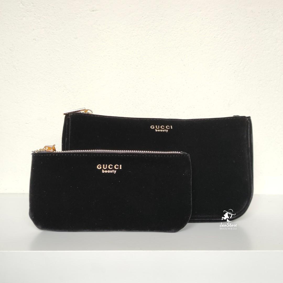 100% Gucci beauty pouch bag, Women's Fashion, Bags & Wallets, Purses &  Pouches on Carousell