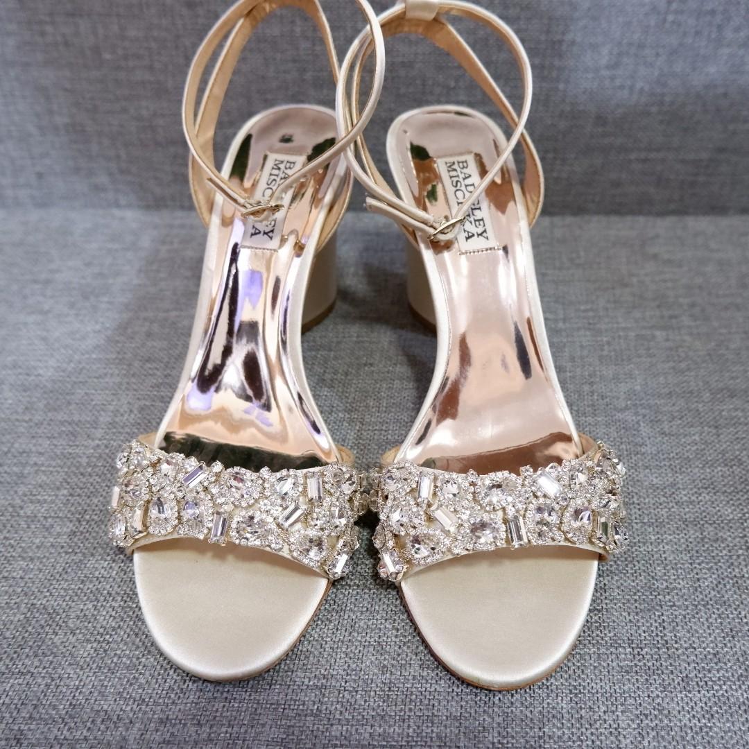 Badgley mischka jill new arrivals ankle strap sandal