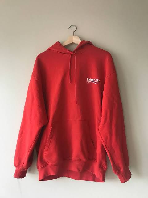 balenciaga campaign hoodie