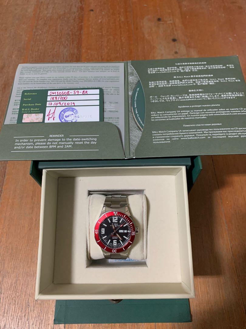 BALL roadmaster raffles limited edition, Luxury, Watches on Carousell