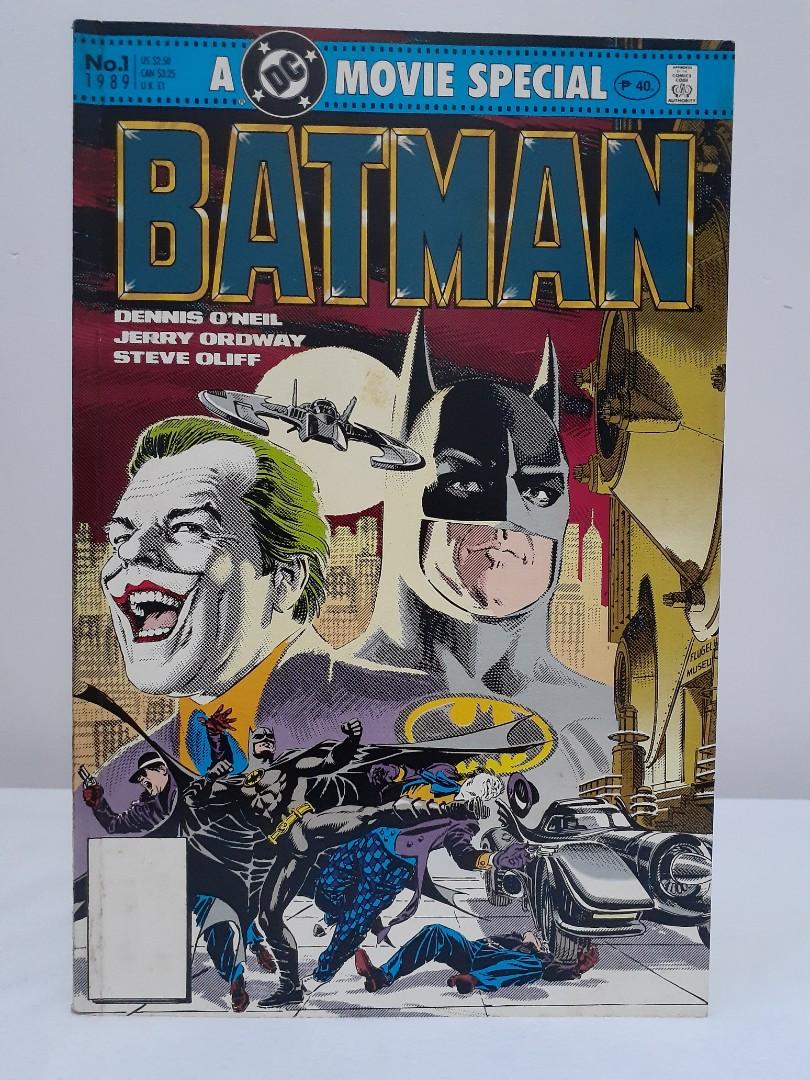 Batman - 1989 Movie Adaptation Comics, Coca Cola Phils Promotion