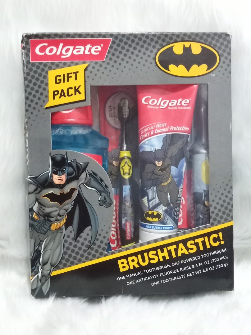 colgate batman battery toothbrush
