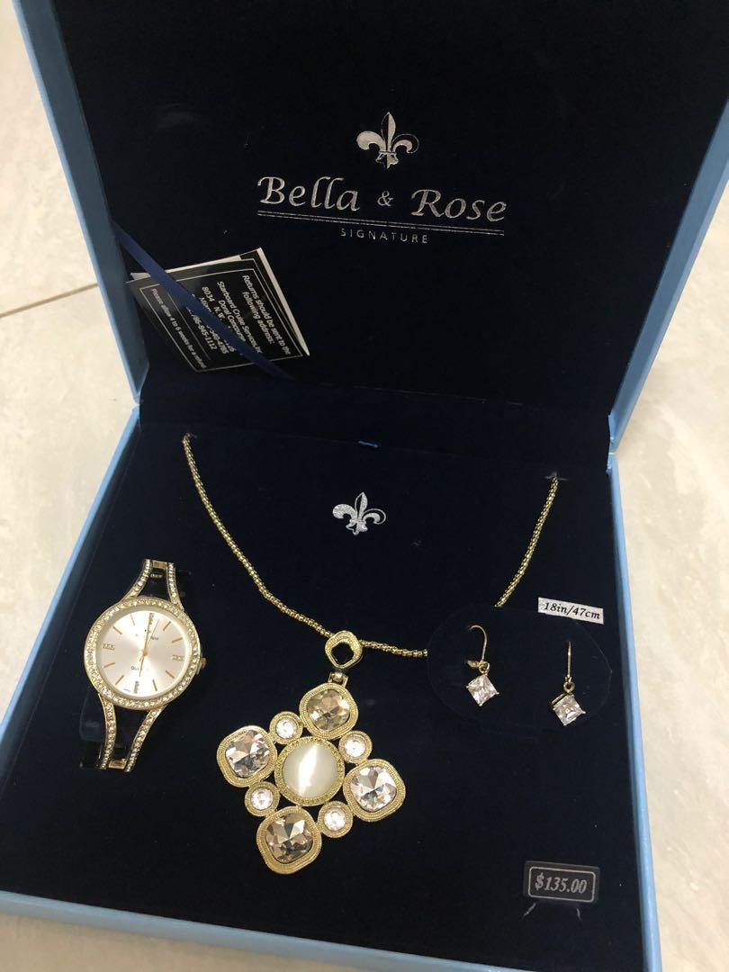 Bella Rose signature jewellery set