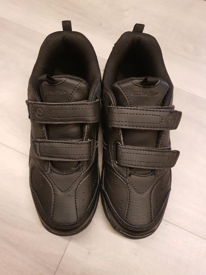 black school trainers size 3