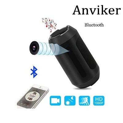 BNIB Anviker Bluetooth Speaker Hidden Camera 1080P Spy