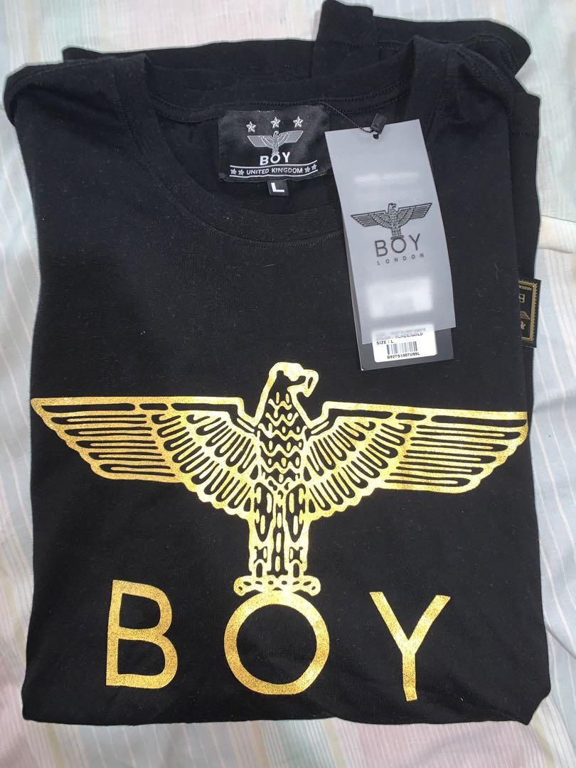 BOY-LONDON(L) (original) Eagle feather wings, Men's Fashion, Tops 