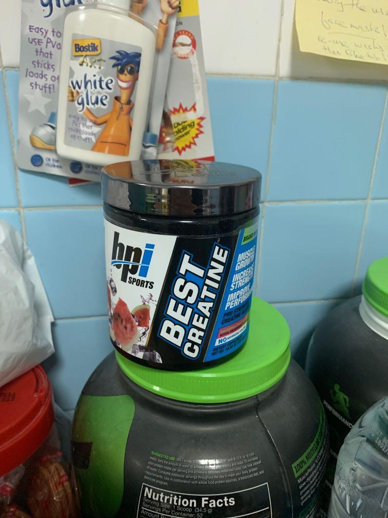 Bpi best creatine, Health & Nutrition, Health Supplements ...