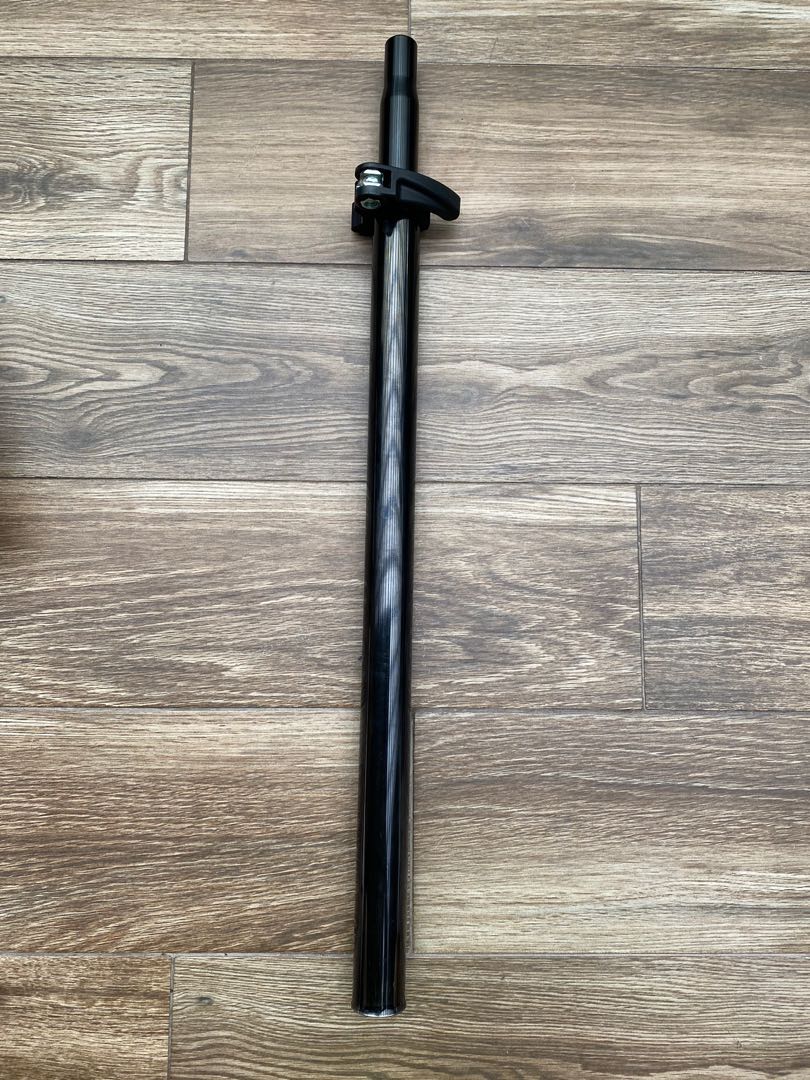 brompton telescopic seatpost black