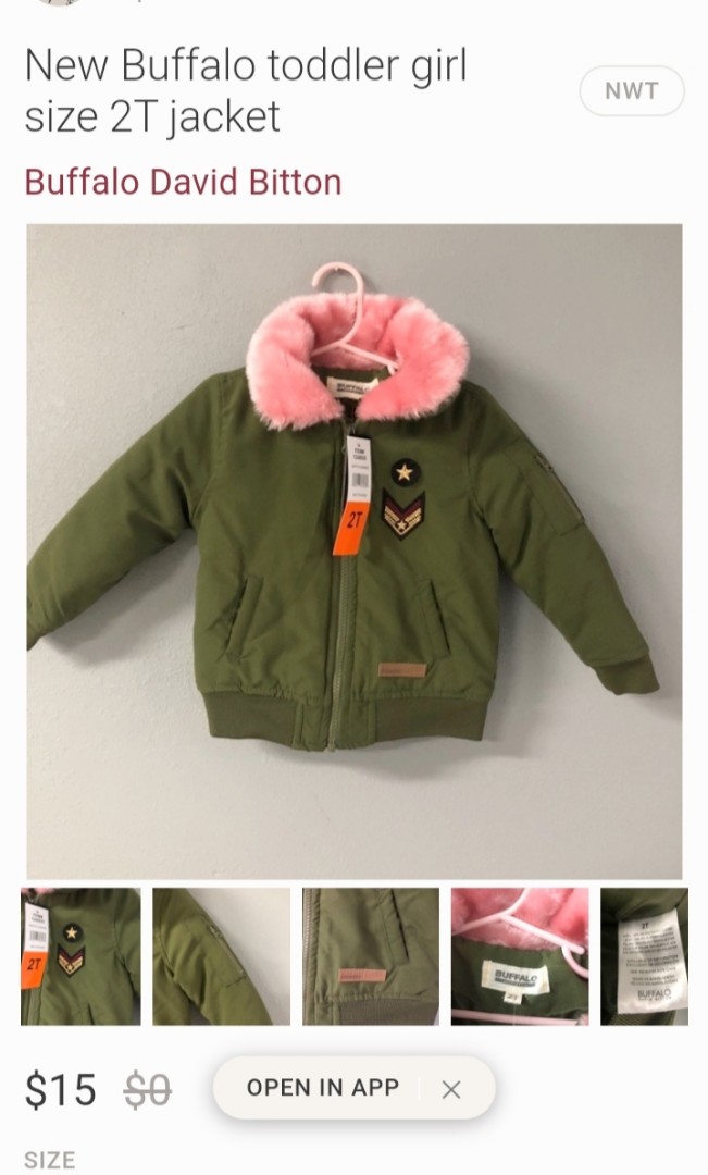 Buffalo david bitton winter jacket top