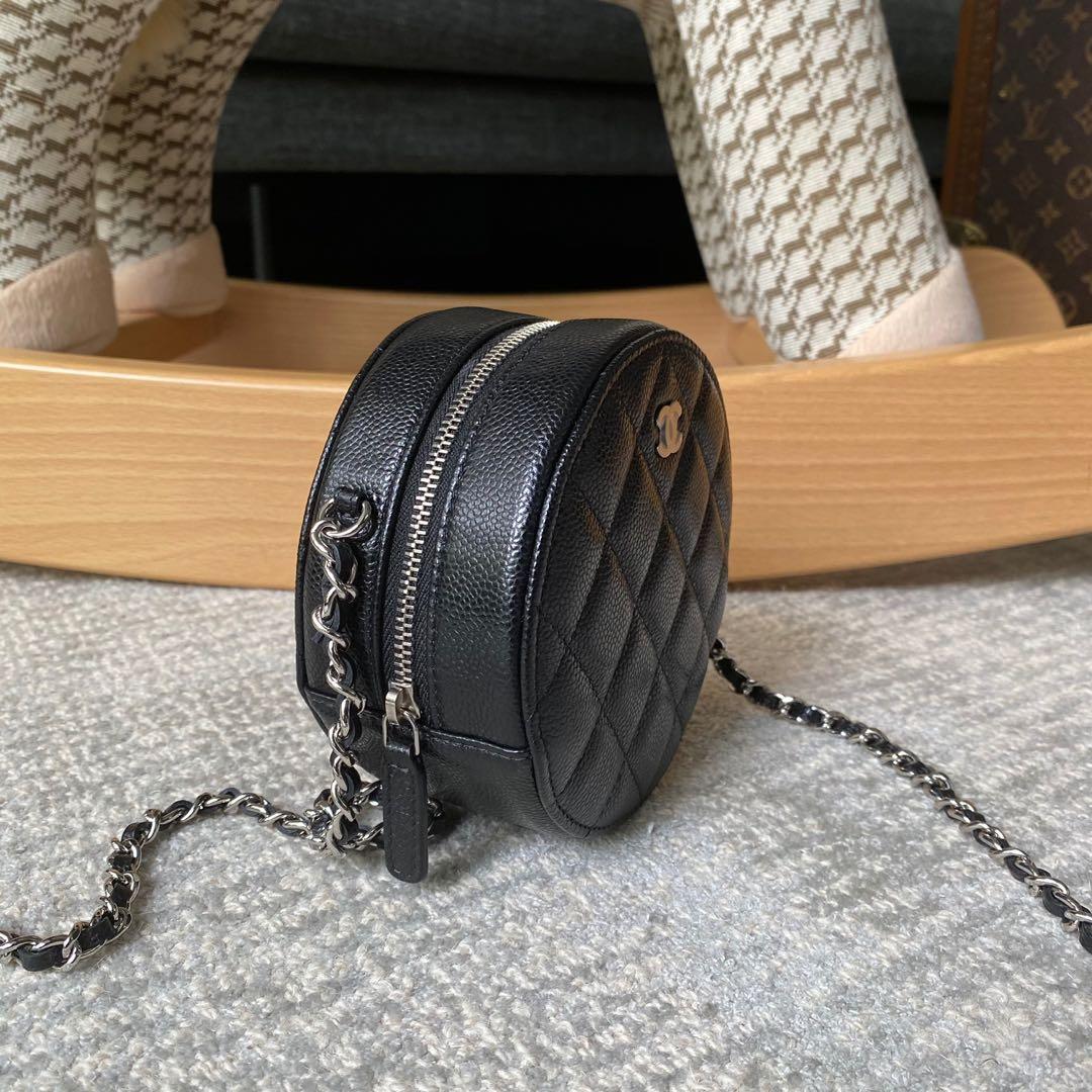 Chanel Round Sling, Luxury, Bags & Wallets on Carousell