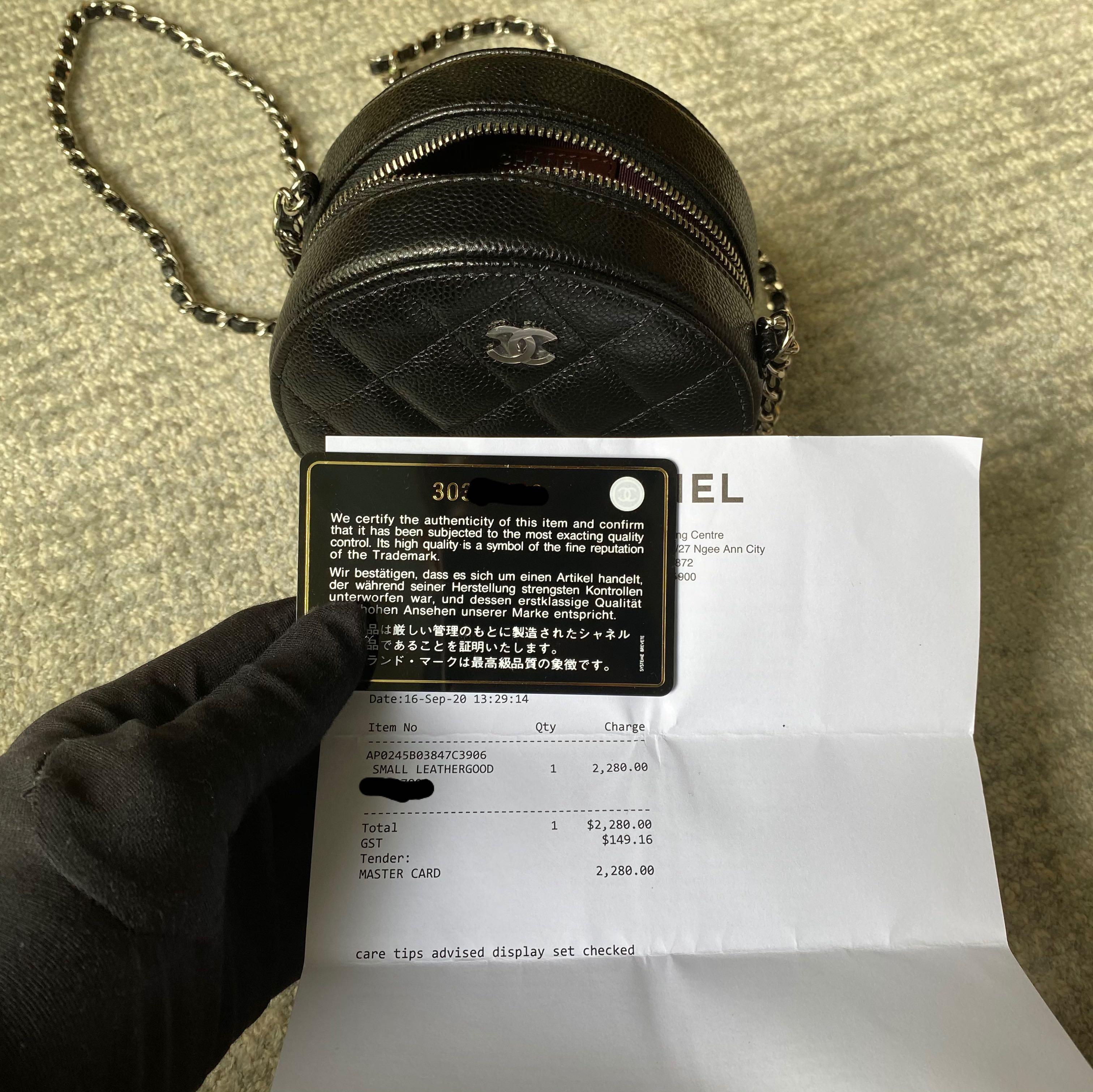 Chanel Round Sling, Luxury, Bags & Wallets on Carousell