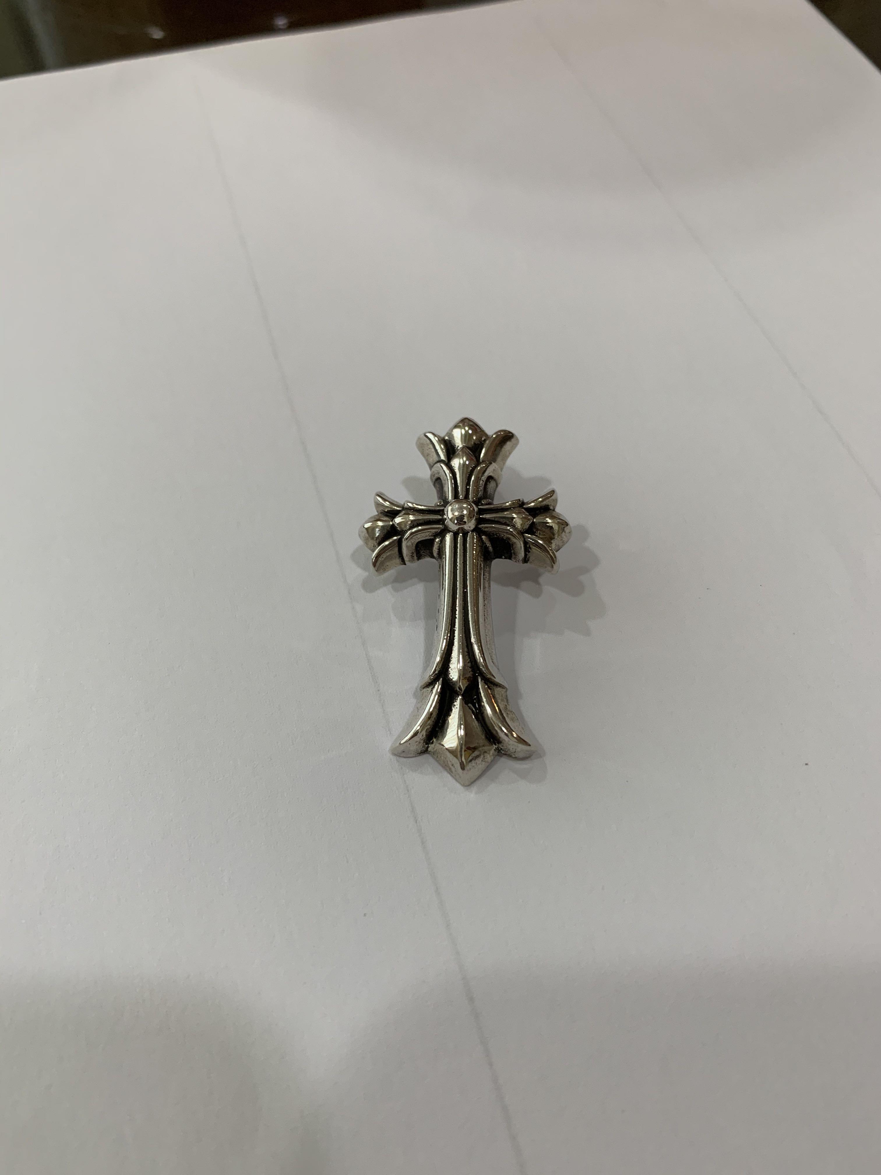 Chrome Hearts Double Cross Pendant Luxury Accessories On Carousell