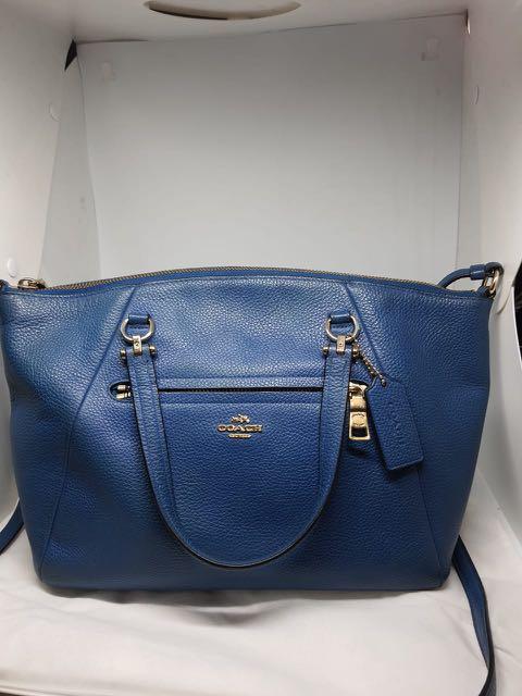 Coach prairie sales satchel denim