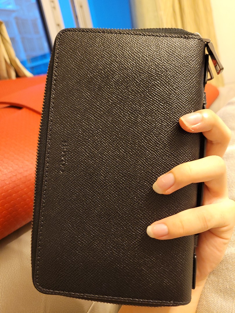 Travel wallet sale coach