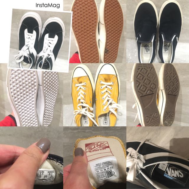 converse vans shoes