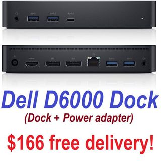 Dell Docking Station D6000 Electronics Computer Parts Accessories On Carousell