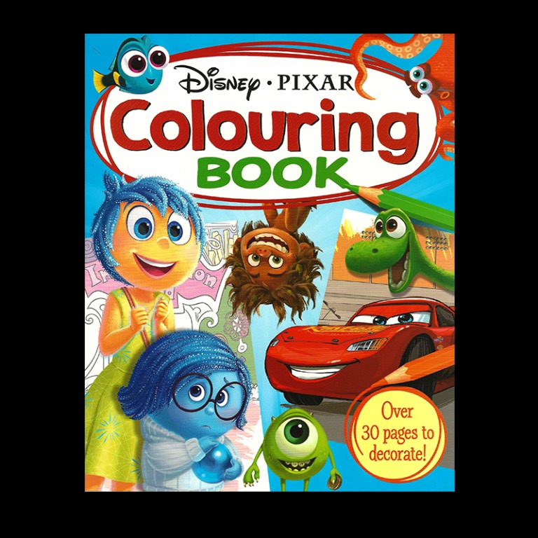 Disney Pixar Colouring Book | Coloring Book | Activity Book ...