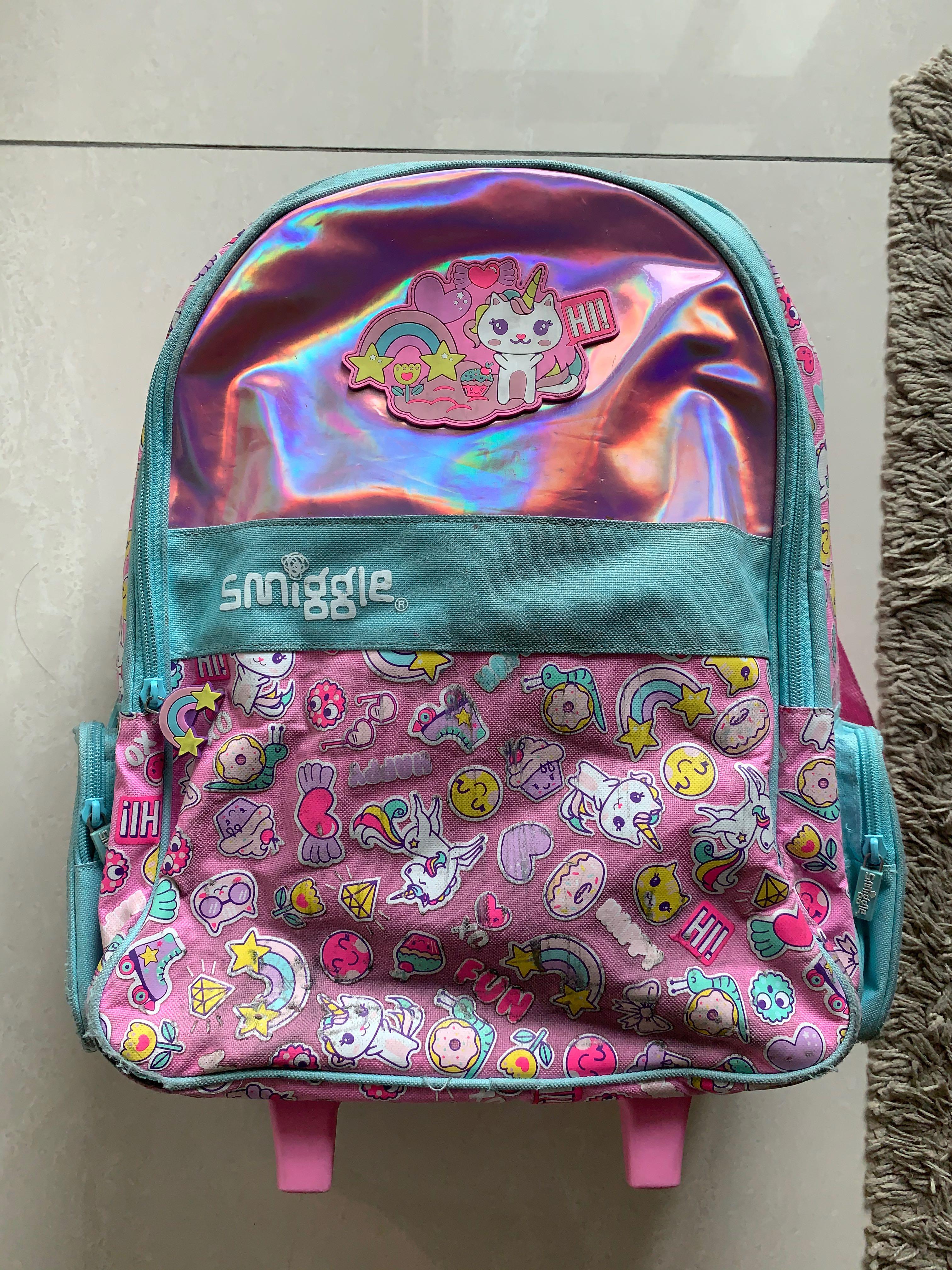 Smiggle trolley school hot sale bag