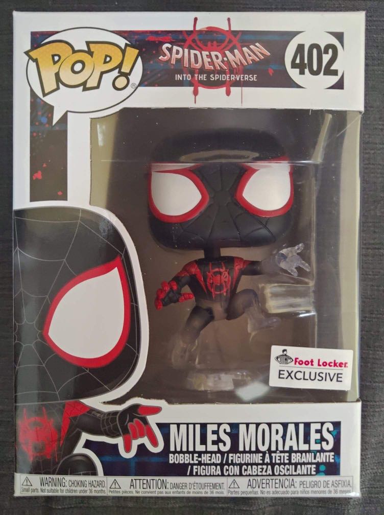 Funko POP Spider Man Into The Spider Verse Miles Morales