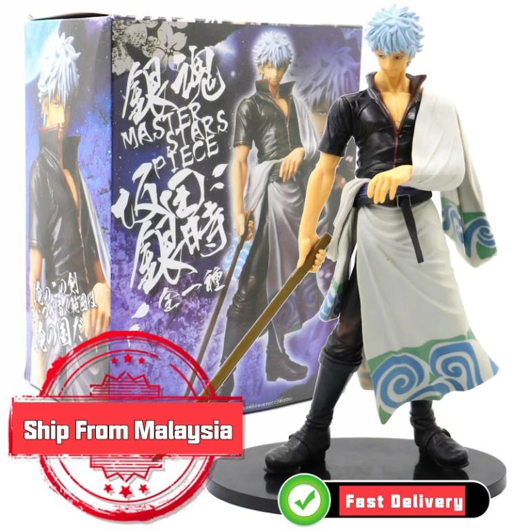 GINTAMA Sakata Gintoki Shimura Shinpachi Kagura PVC Action Figure