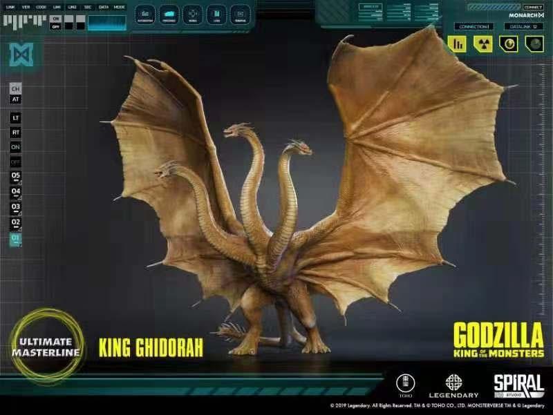 Godzilla King Ghidorah King Of The Monsters Ultimate Statue Standard Edition Toys Games Action Figures Collectibles On Carousell