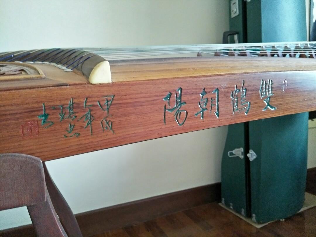 Guzheng Chinese musical instrument. Orchestra. Hobby., Hobbies & Toys