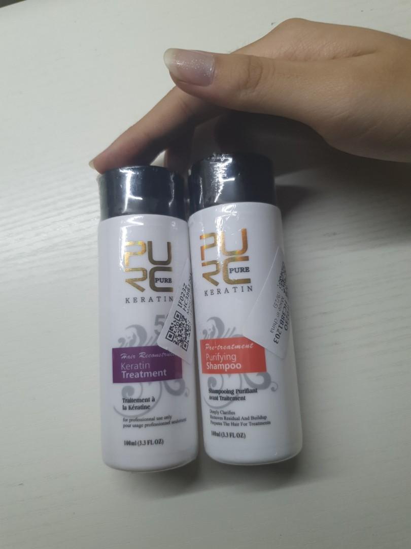 Hair keratin treatment Defrizzing treatment Professional use Beauty Personal Care Hair on Carousell
