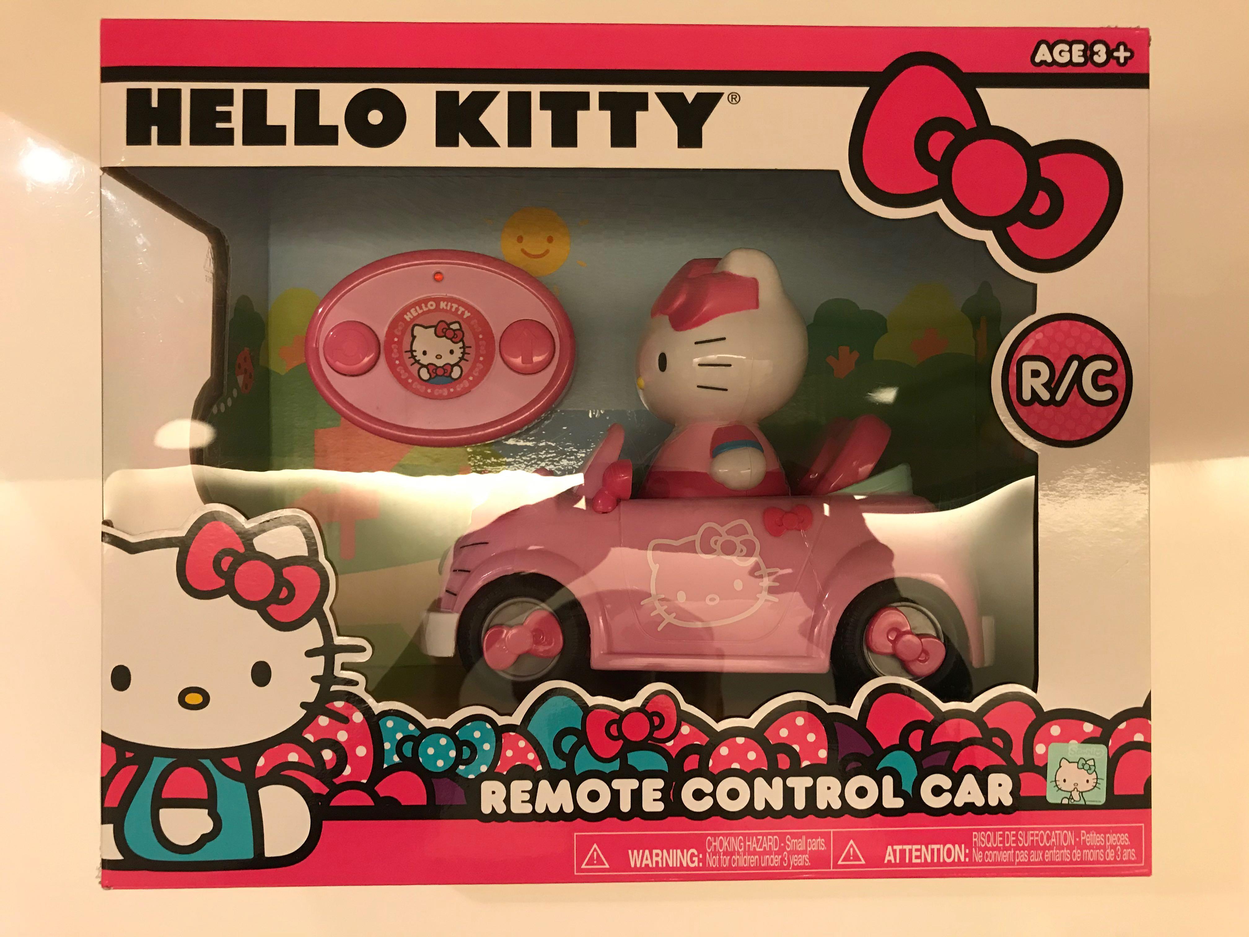 hello kitty remote control car
