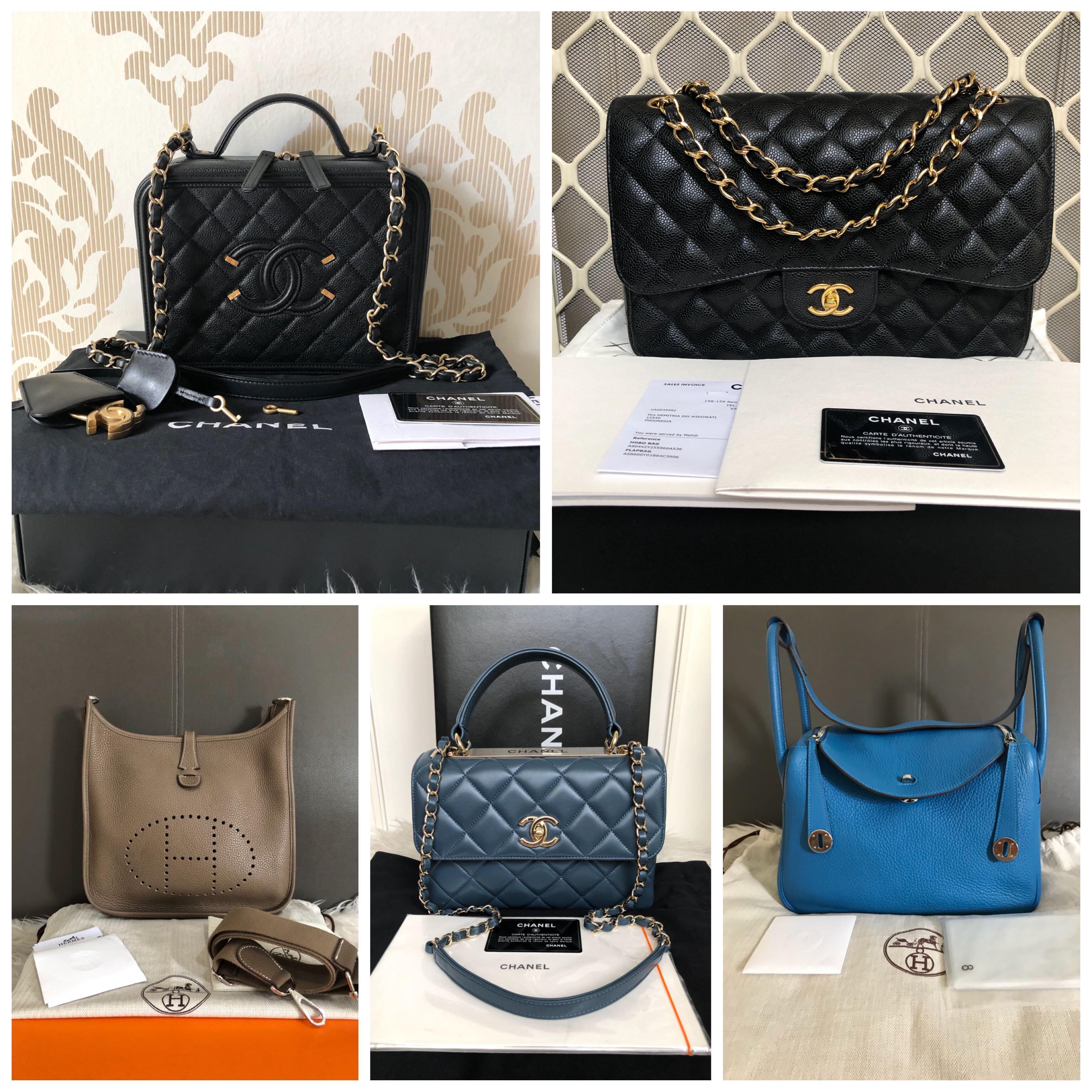 Hermes Lindy 26 Trench GHW, Luxury, Bags & Wallets on Carousell
