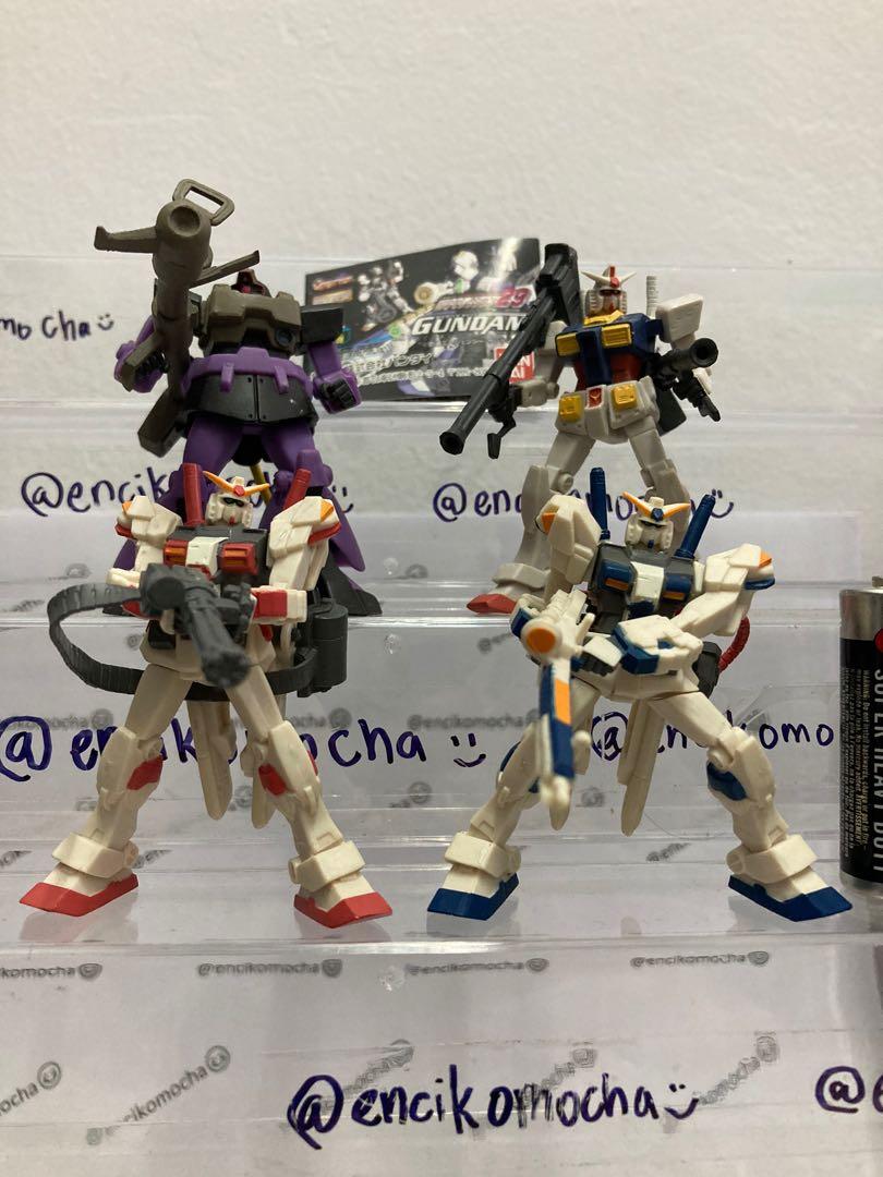 Hg Siries Gundam Gashapon Original Bandai Rx 78 2 Rick Dom Rx 78 4 Rx 78 5 Toys Games Action Figures Collectibles On Carousell Hg Siries Gundam Gashapon Original Bandai Rx 78 2 Rick Dom Rx 78 4 Rx 78 5 Toys Games Action Figures Collectibles On Carousell