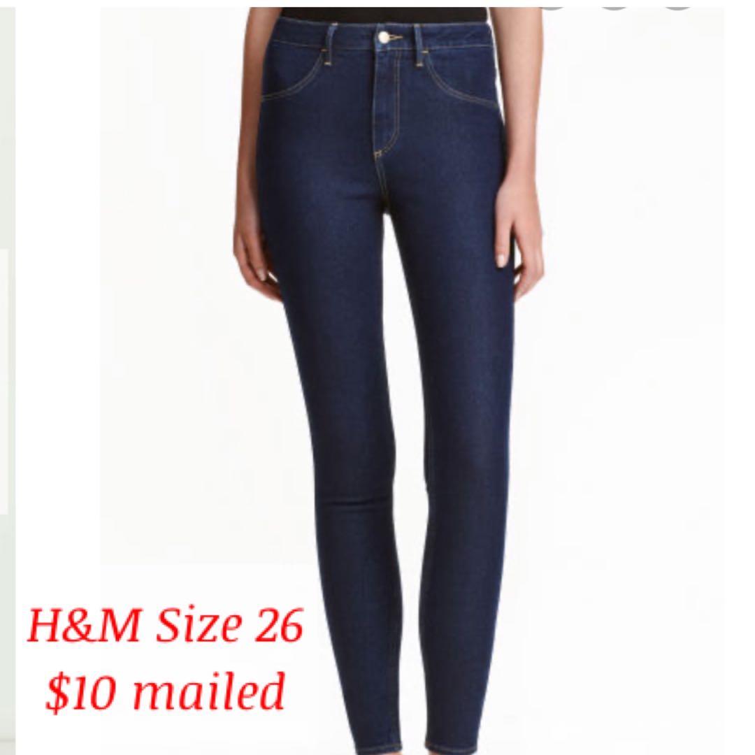 H and m high rise jeans Clearance