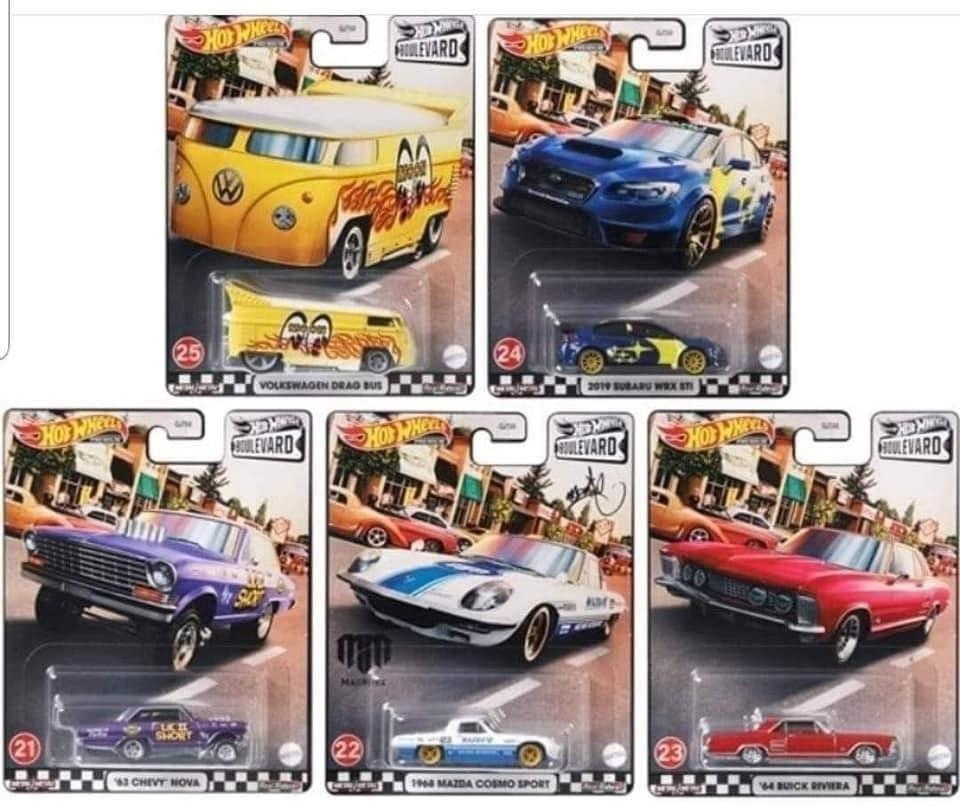 2020 hot wheels boulevard set