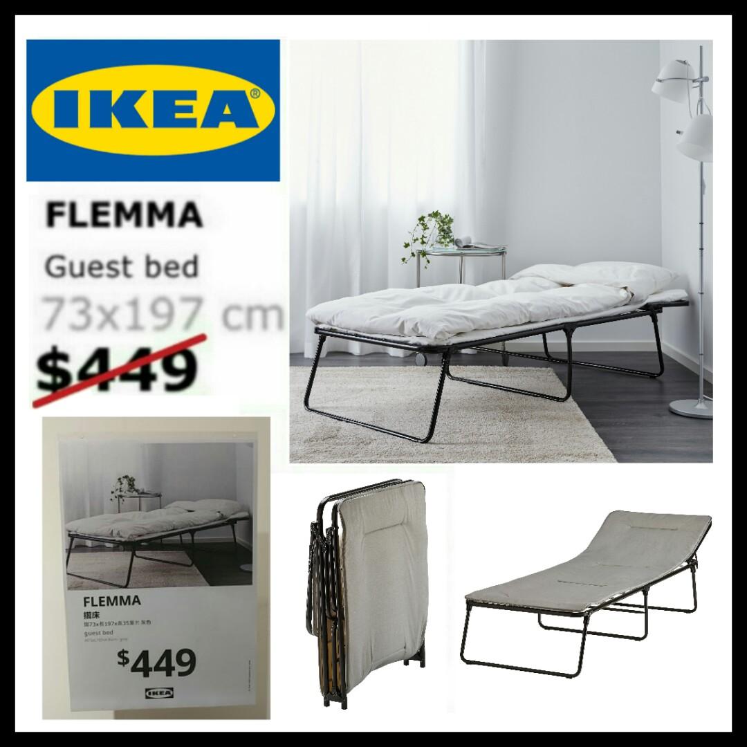 Ikea flemma guest clearance bed