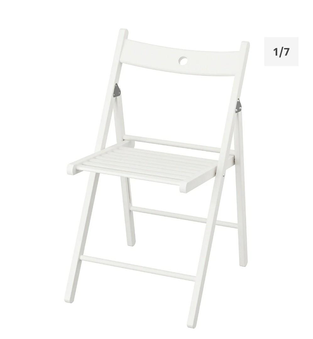 IKEA TERJE Folding chair White Babies Kids Baby Nursery Kids Furniture Kids Tables Chairs on Carousell