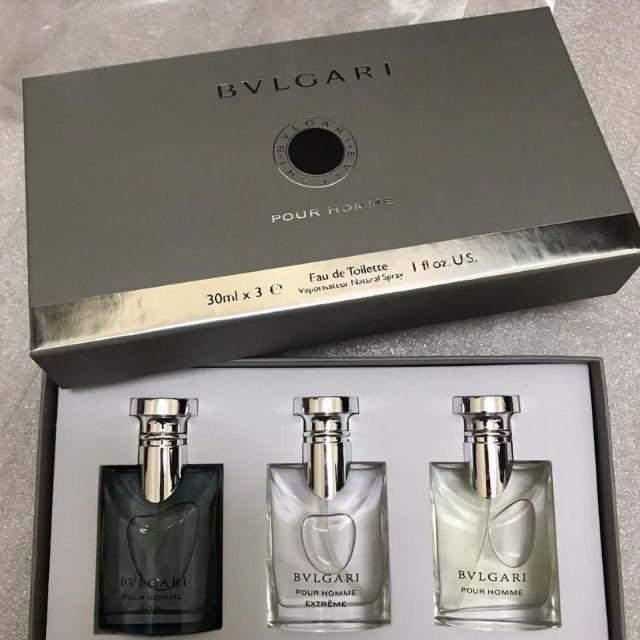 Bvlgari Pour Homme 3 in 1 Perfume Mini Gift Set For Him