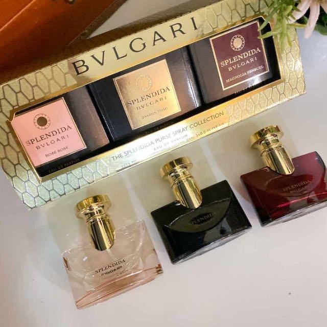 Instock Bvlgari Splendida 3 In 1 Perfume Mini Gift Set For Her, Beauty &  Personal Care, Fragrance & Deodorants On Carousell