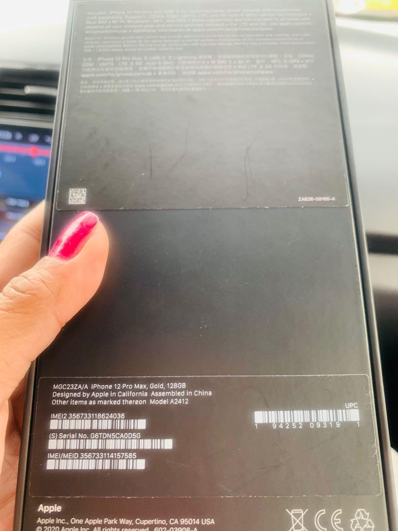 Iphone12 Pro Max Gold Mobile Phones Gadgets Mobile Phones Iphone Iphone 12 Series On Carousell