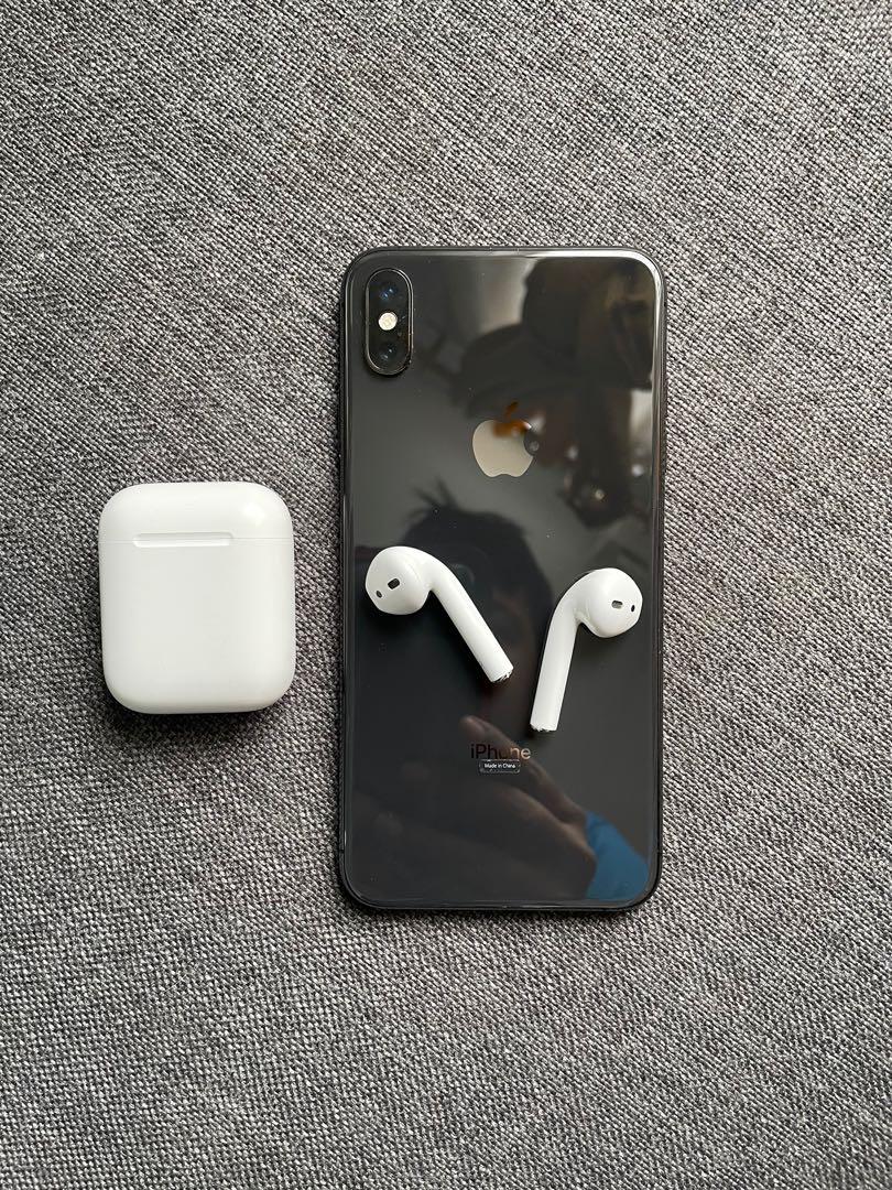 iPhone xs max 256 bonus AirPods gen 1 