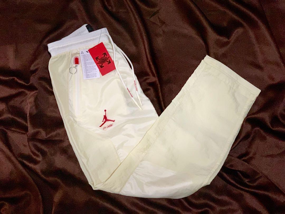 jordan x off white woven pants