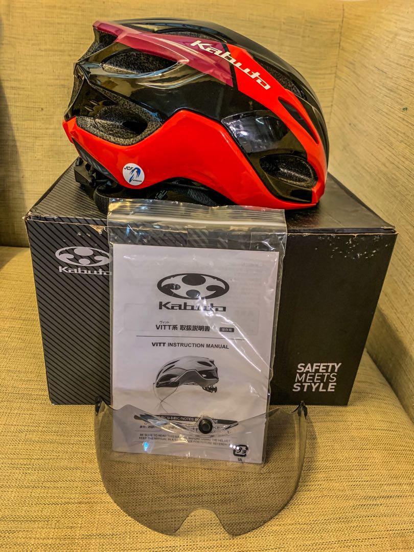 Kabuto vitt helmet hotsell