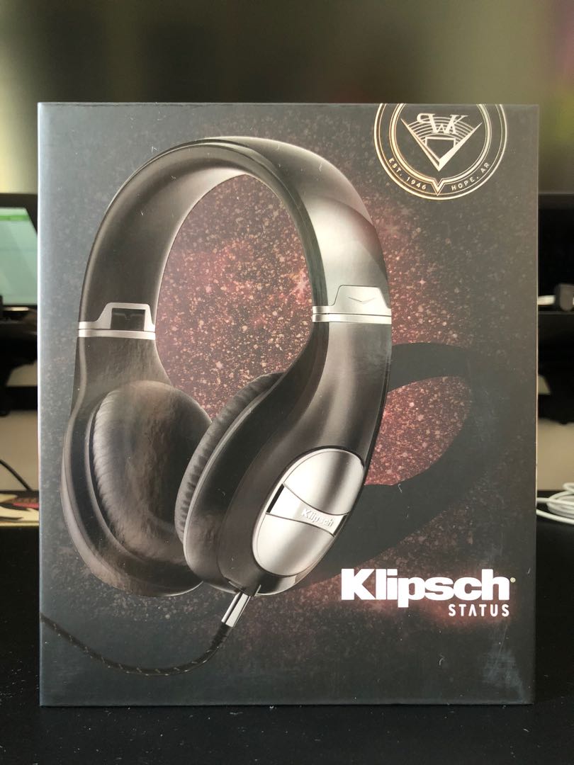 Klipsch Status Black Headphone Carousell