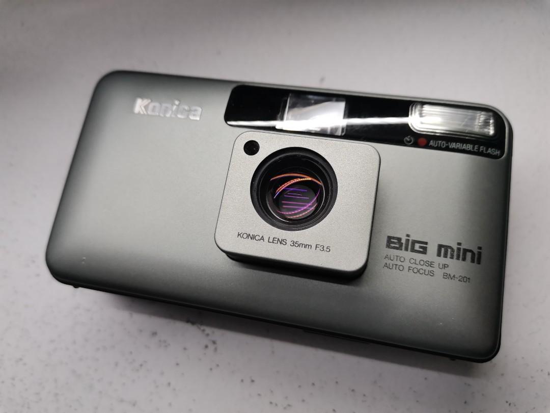 Konica Big mini BM-201, 攝影器材, 攝影配件, 閃光燈- Carousell