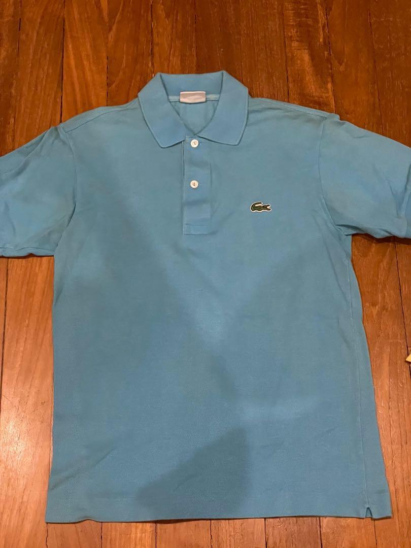 Lacoste Polo T Shirt Size 2 Pre loved Original Price is S 150 Men s Fashion Tops Sets Tshirts Polo Shirts on Carousell