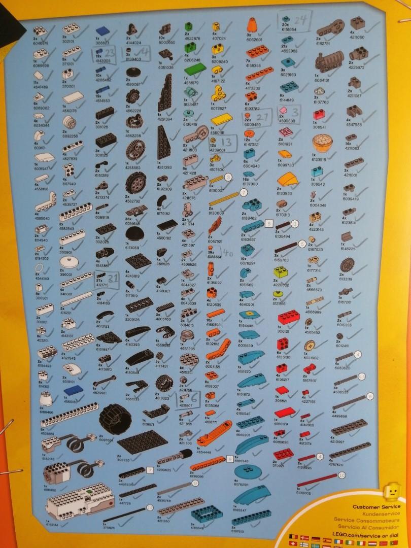Lego boost missing pieces on sale