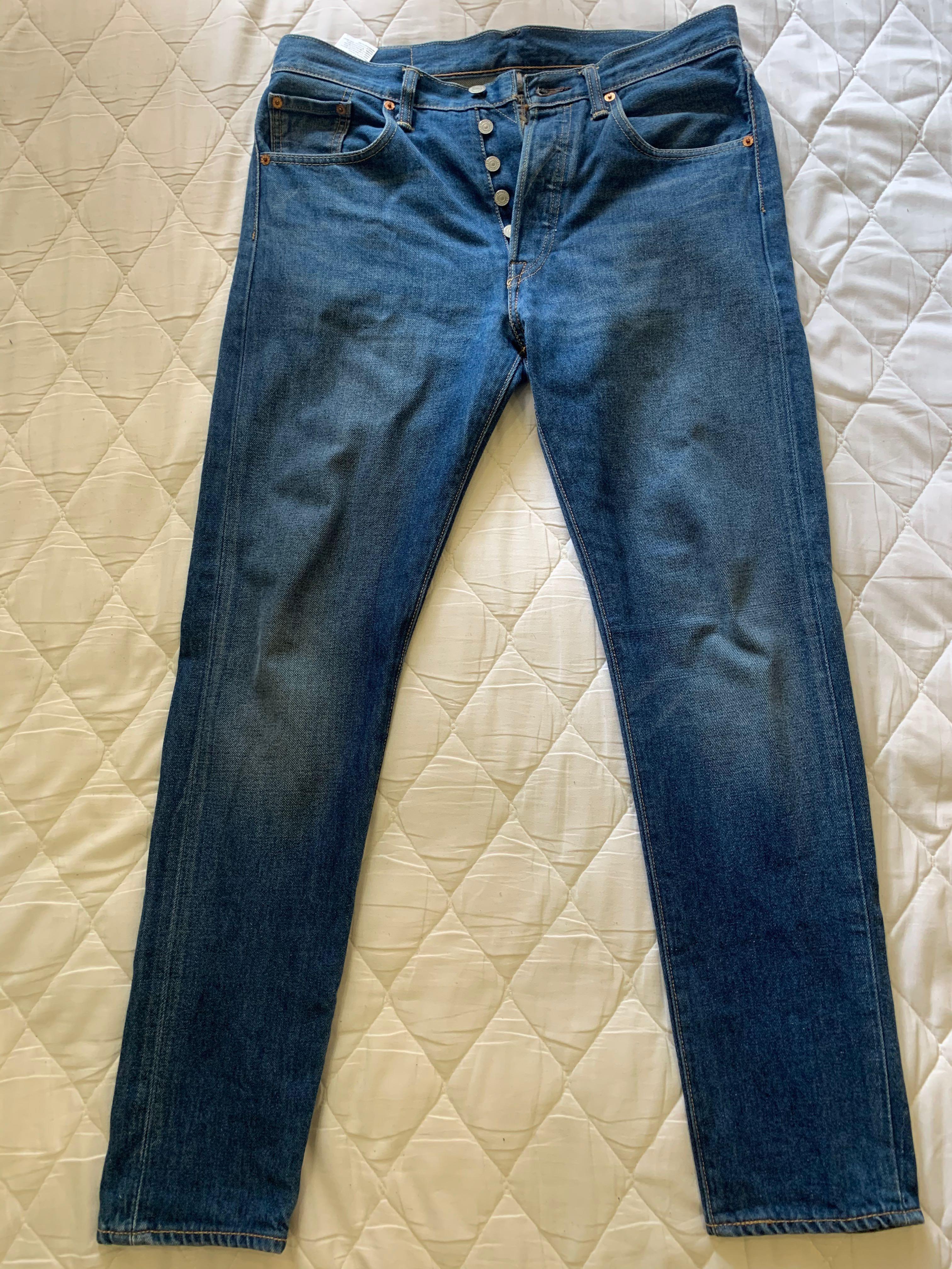 Levis 501 Ct Size 30 Men S Fashion Clothes Bottoms On Carousell