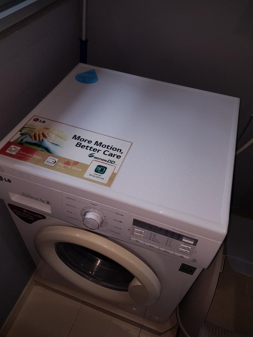 LG inverter direct drive 7kg, TV & Home Appliances, Washing Machines