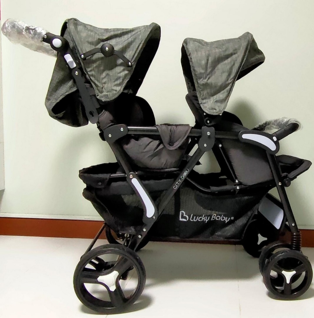 Lucky baby twin new arrivals stroller