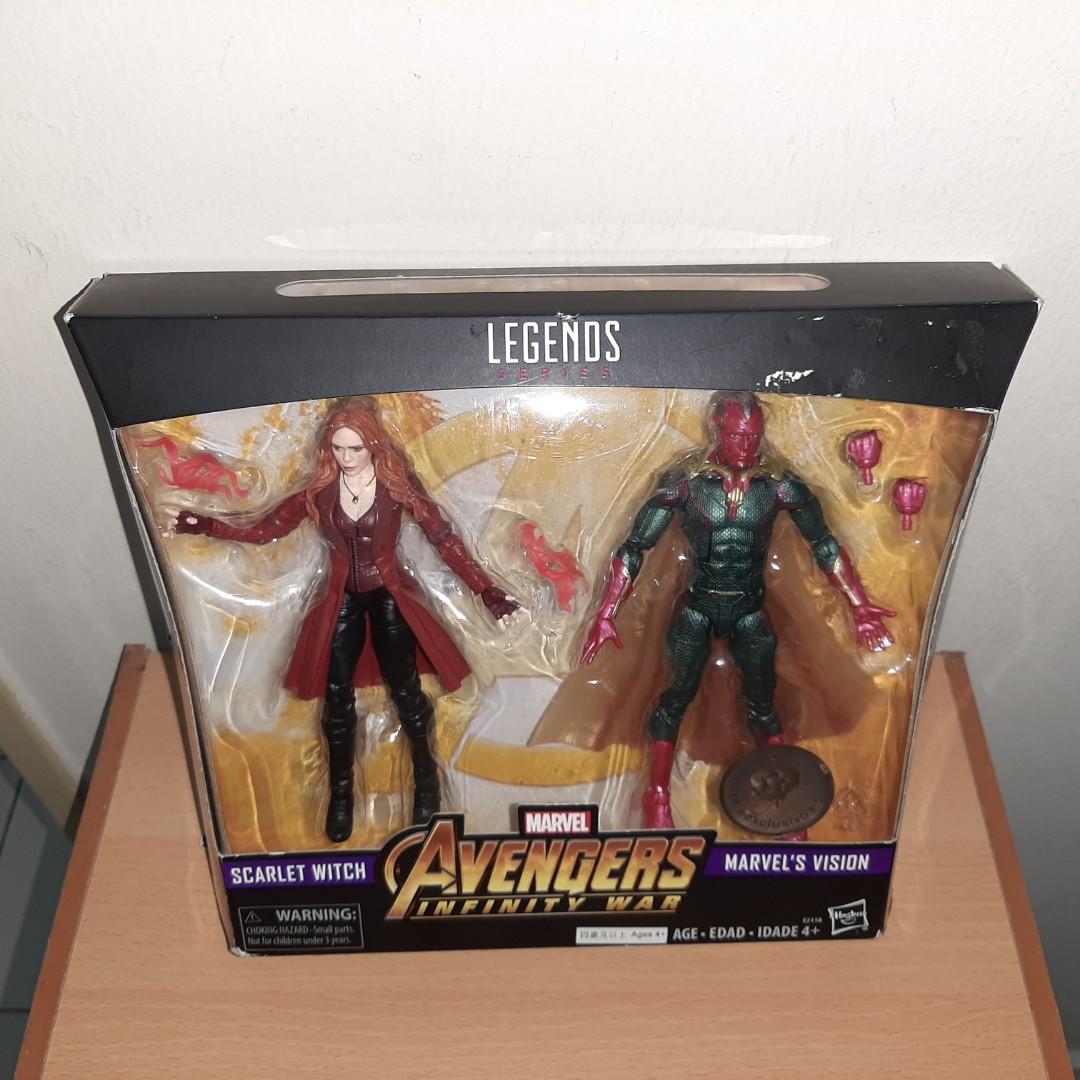 Marvel legends sale scarlet witch vision