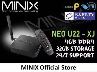 FREE MOVIES Minix Neo U22 By Singapore Sole Distributor