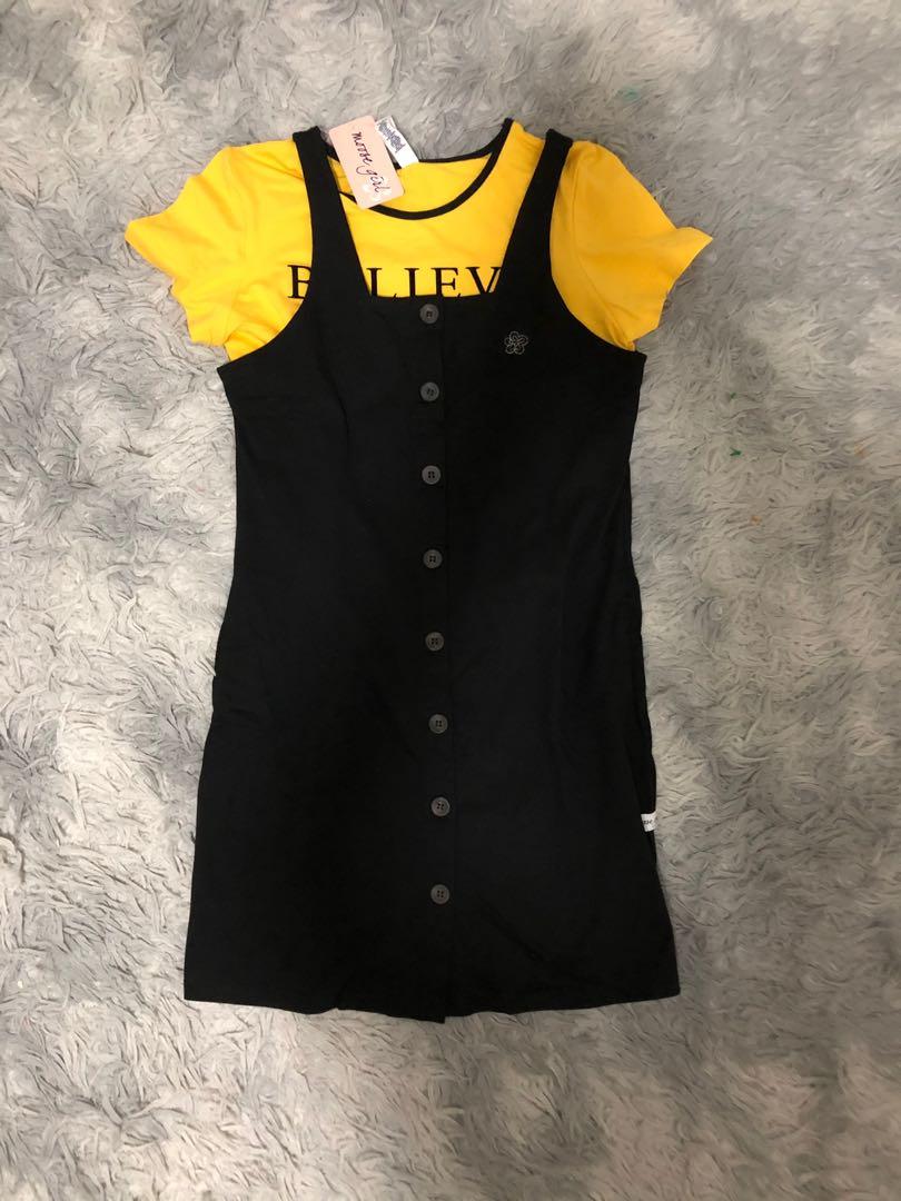 shirt with jumper dress